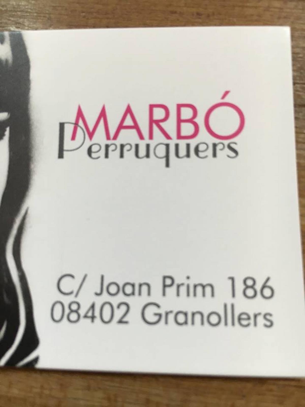 Peluquería Marbo Perruquers Scp