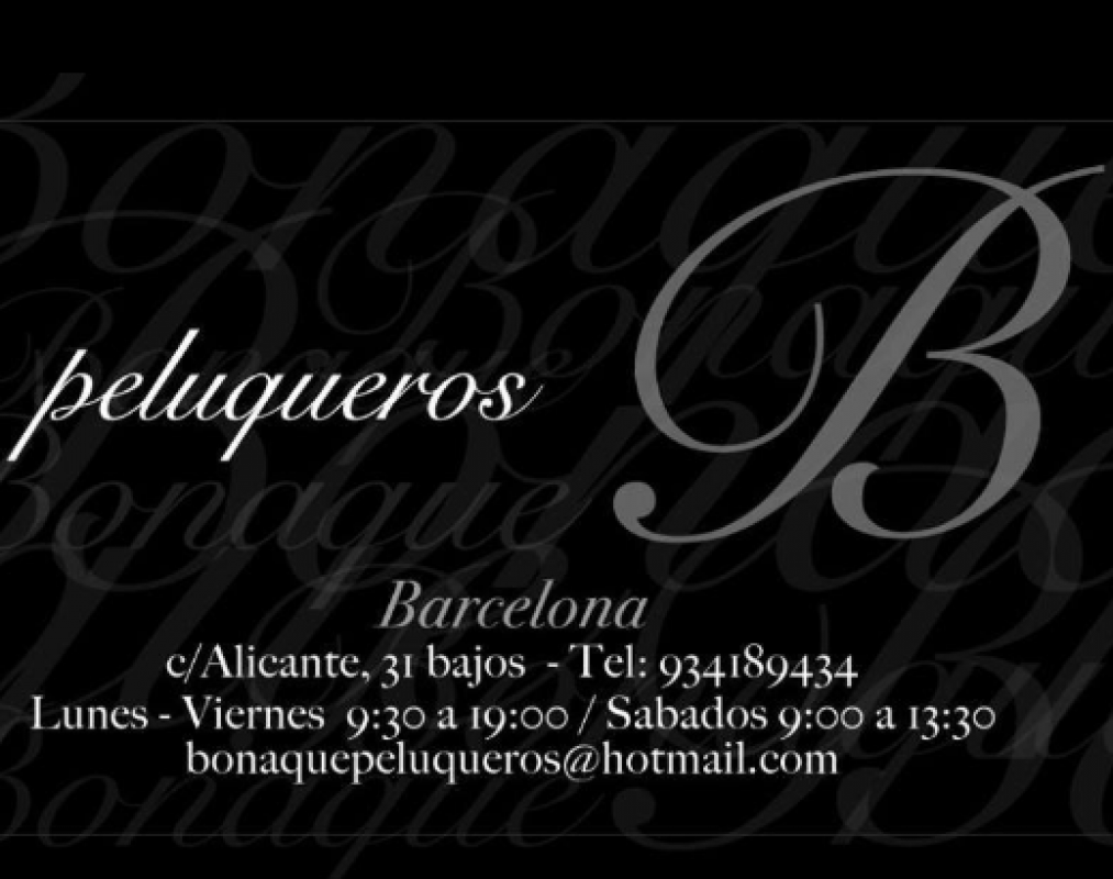 Bonaque Peluqueros