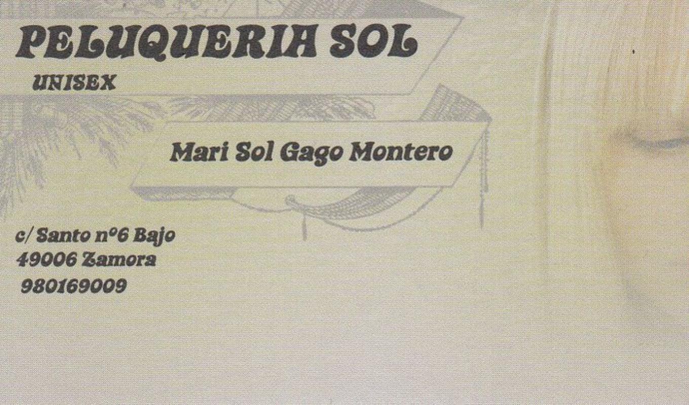 Peluquería Sol
